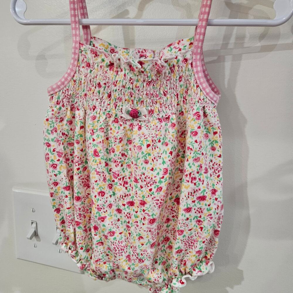 Vintage Baby Floral Bubble